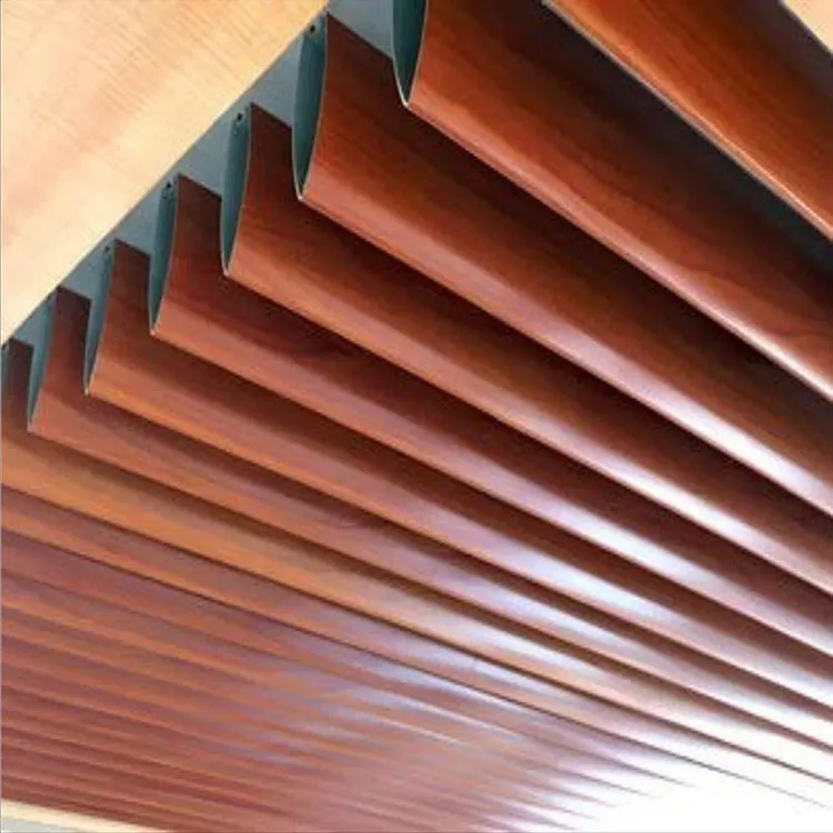 Estne Bullet-Shaped System Aluminium Metal Ceiling Garnering Operam in Interior Design Sector?